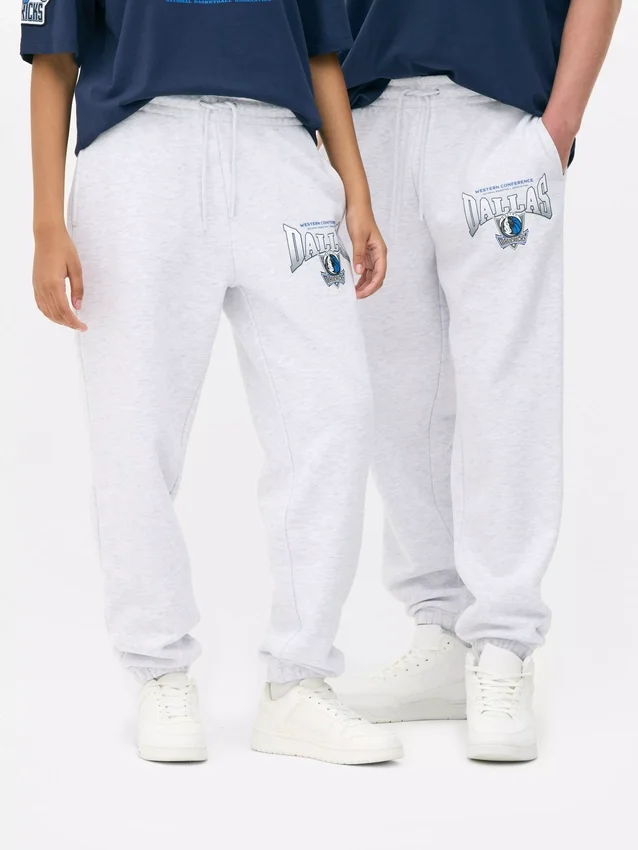 Pantaloni de trening cu șnur NBA Dallas Mavericks Pantaloni de trening cu șnur NBA Dallas Mavericks