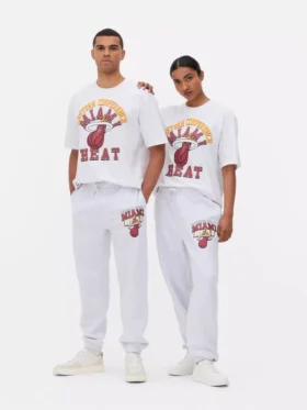 Pantaloni de trening cu șnur NBA Miami Heat