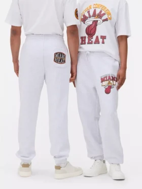 Pantaloni de trening cu șnur NBA Miami Heat