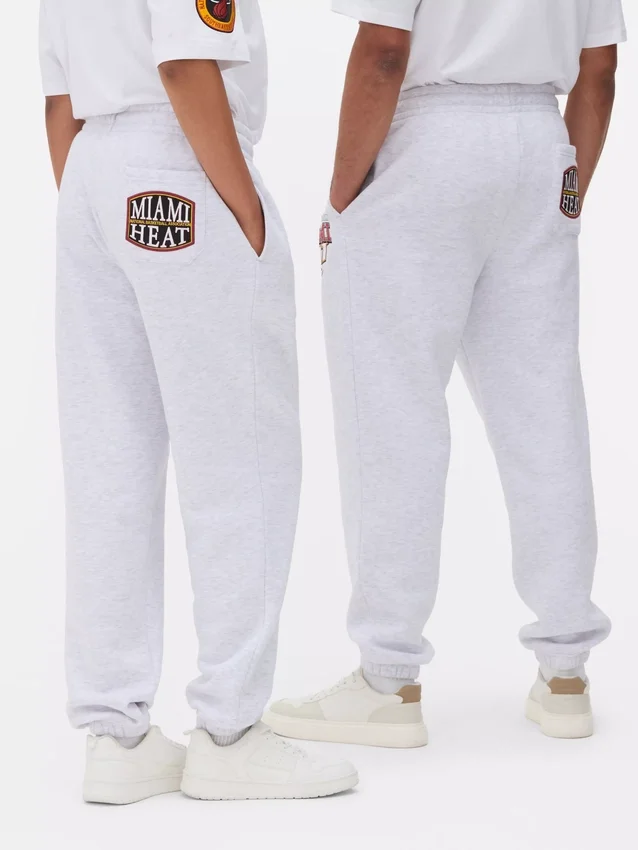 Pantaloni de trening cu șnur NBA Miami Heat Pantaloni de trening cu șnur NBA Miami Heat