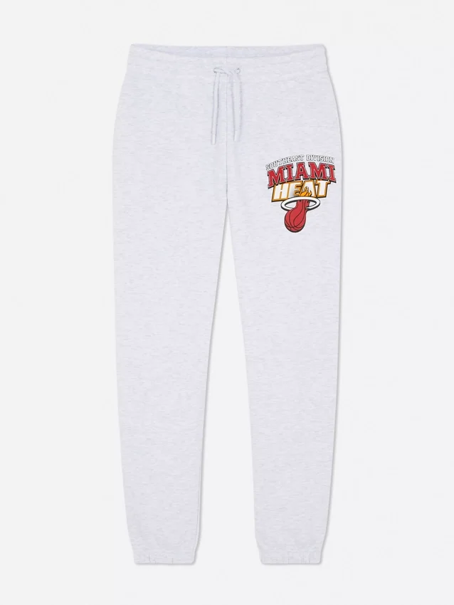 Pantaloni de trening cu șnur NBA Miami Heat Pantaloni de trening cu șnur NBA Miami Heat