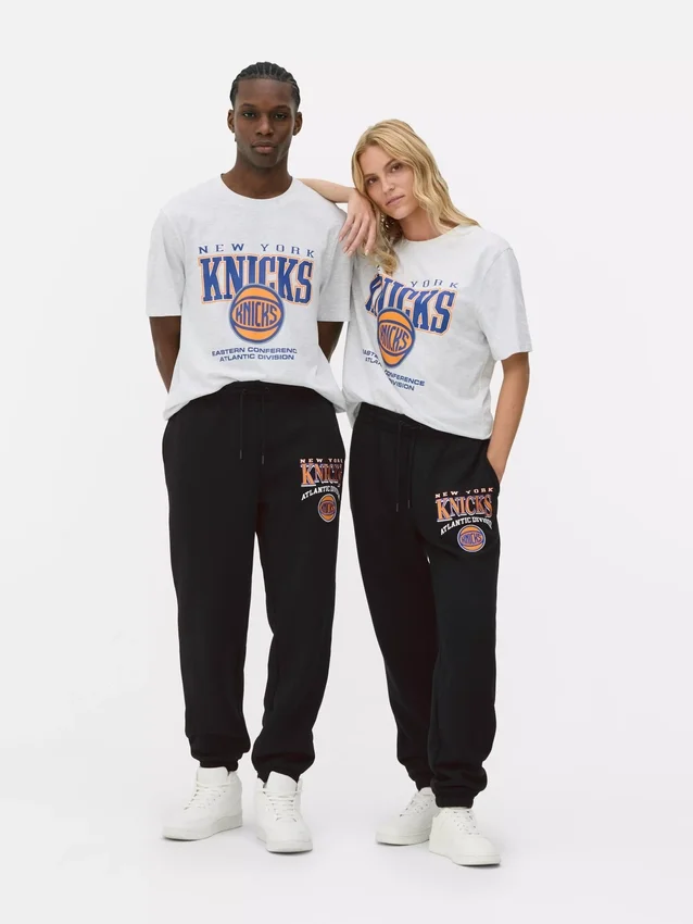 Pantaloni de trening cu șnur NBA New York Knicks Pantaloni de trening cu șnur NBA New York Knicks