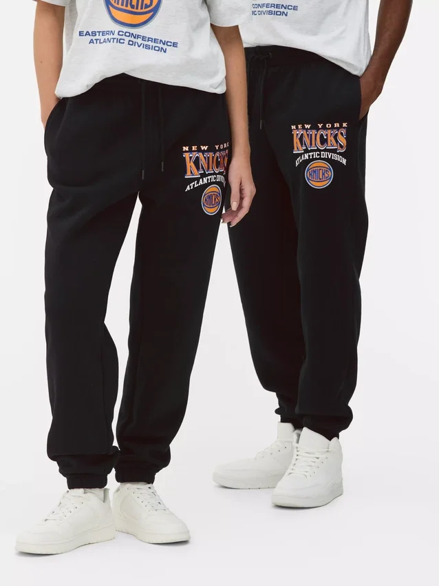 Pantaloni de trening cu șnur NBA New York Knicks Pantaloni de trening cu șnur NBA New York Knicks