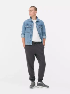 Pantaloni de Trening cu talie elastică și manșete Pantaloni de Trening cu talie elastică și manșete