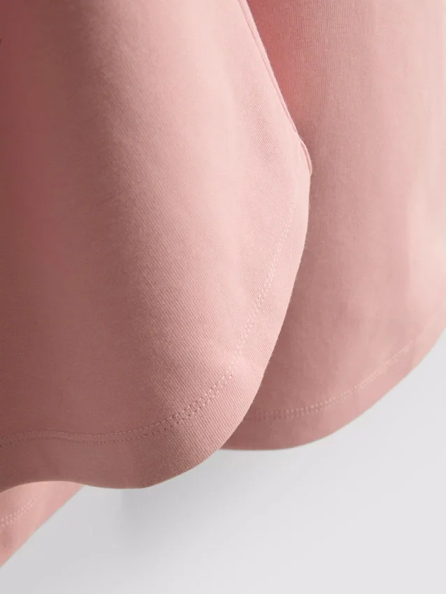 Pantaloni de trening din amestec de bumbac, cu croi larg Pantaloni de trening din amestec de bumbac, cu croi larg