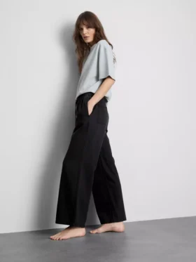 Pantaloni de Trening din denim cu croi drept