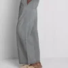 Pantaloni de Trening din denim cu croi drept Pantaloni de Trening din denim cu croi drept