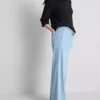 Pantaloni de Trening din denim cu croi drept Pantaloni de Trening din denim cu croi drept