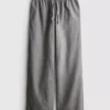 Pantaloni de Trening din denim cu croi drept Pantaloni de Trening din denim cu croi drept