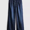 Pantaloni de Trening din denim cu croi drept