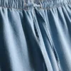 Pantaloni de Trening din denim cu croi drept Pantaloni de Trening din denim cu croi drept