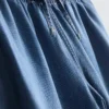 Pantaloni de Trening din denim cu croi drept Pantaloni de Trening din denim cu croi drept