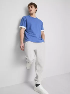 Pantaloni de Trening elastici la talie, cu manșete