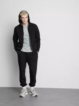 Pantaloni de Trening elastici la talie, cu manșete