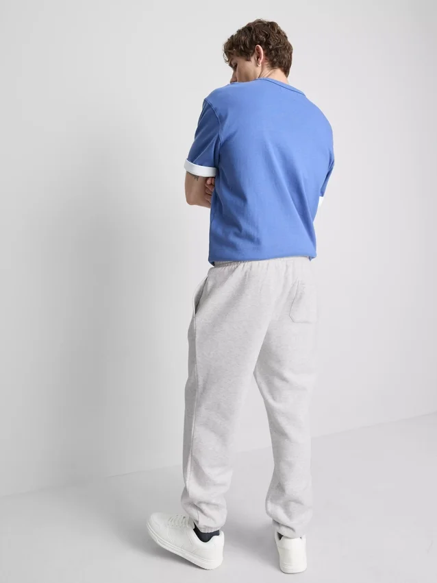 Pantaloni de Trening elastici la talie, cu manșete Pantaloni de Trening elastici la talie, cu manșete