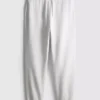 Pantaloni de Trening elastici la talie, cu manșete Pantaloni de Trening elastici la talie, cu manșete