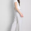 Pantaloni de trening esențiali cu croi drept Pantaloni de trening esențiali cu croi drept