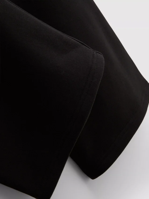 Pantaloni de trening esențiali cu croi drept Pantaloni de trening esențiali cu croi drept