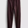 Pantaloni de Trening esențiali cu manșete și șnur Pantaloni de Trening esențiali cu manșete și șnur