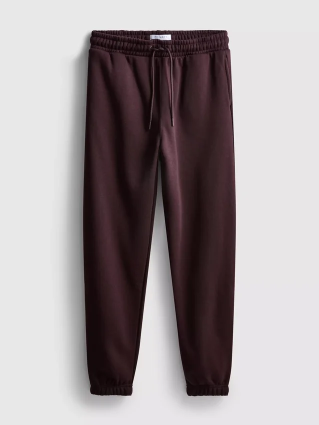 Pantaloni de Trening esențiali cu manșete și șnur Pantaloni de Trening esențiali cu manșete și șnur
