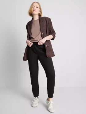 Pantaloni de Trening skinny din amestec de bumbac