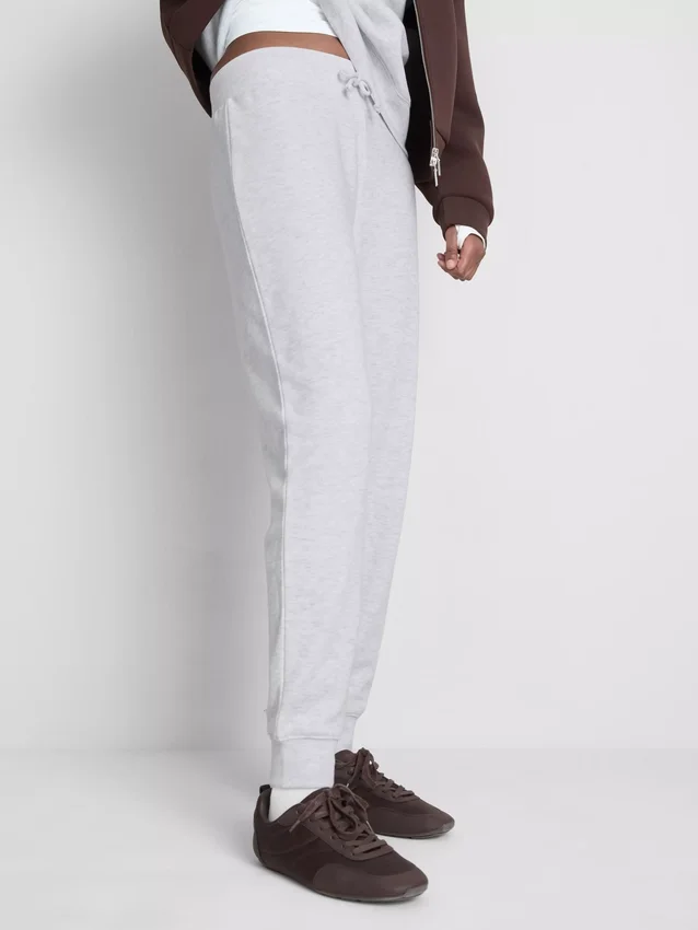 Pantaloni de Trening skinny din amestec de bumbac Pantaloni de Trening skinny din amestec de bumbac