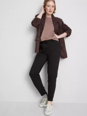 Pantaloni de Trening skinny din amestec de bumbac