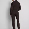 Pantaloni de Trening skinny din amestec de bumbac, cu imprimeu Pantaloni de Trening skinny din amestec de bumbac, cu imprimeu