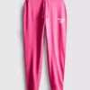 Pantaloni de Trening skinny din amestec de bumbac, cu imprimeu Pantaloni de Trening skinny din amestec de bumbac, cu imprimeu