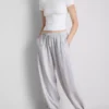 Pantaloni de Trening tip harem cu conținut ridicat de bumbac Pantaloni de Trening tip harem cu conținut ridicat de bumbac