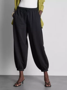 Pantaloni de Trening tip harem cu conținut ridicat de bumbac