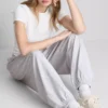 Pantaloni de Trening tip harem cu conținut ridicat de bumbac Pantaloni de Trening tip harem cu conținut ridicat de bumbac