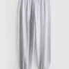 Pantaloni de Trening tip harem cu conținut ridicat de bumbac Pantaloni de Trening tip harem cu conținut ridicat de bumbac