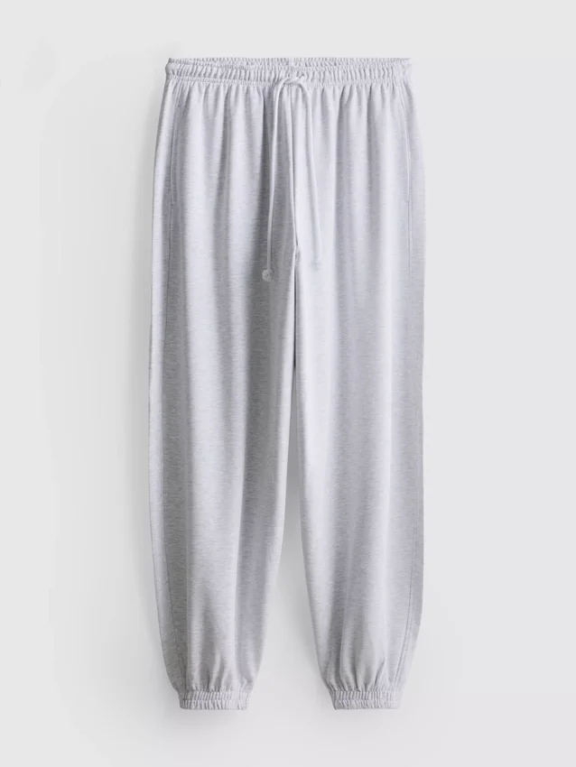 Pantaloni de Trening tip harem cu conținut ridicat de bumbac Pantaloni de Trening tip harem cu conținut ridicat de bumbac