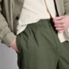 Pantaloni din amestec de in