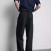 Pantaloni din amestec de in