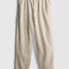 Pantaloni din amestec de in