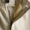 Pantaloni din amestec de in