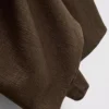 Pantaloni din satin cu croi drept și textură Pantaloni din satin cu croi drept și textură