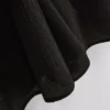 Pantaloni din satin cu croi drept și textură Pantaloni din satin cu croi drept și textură
