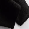 Pantaloni drepți cu șnur, cu aspect șifonat Pantaloni drepți cu șnur, cu aspect șifonat