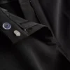 Pantaloni elastici cu pliuri și talie medie Pantaloni elastici cu pliuri și talie medie