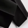Pantaloni elastici cu pliuri și talie medie Pantaloni elastici cu pliuri și talie medie