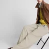 Pantaloni eleganți cu croi larg Pantaloni eleganți cu croi larg