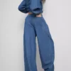 Pantaloni harem din denim cu conținut ridicat de bumbac de la Paula Echevarría Pantaloni harem din denim cu conținut ridicat de bumbac de la Paula Echevarría