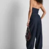 Pantaloni harem din denim cu conținut ridicat de bumbac de la Paula Echevarría Pantaloni harem din denim cu conținut ridicat de bumbac de la Paula Echevarría
