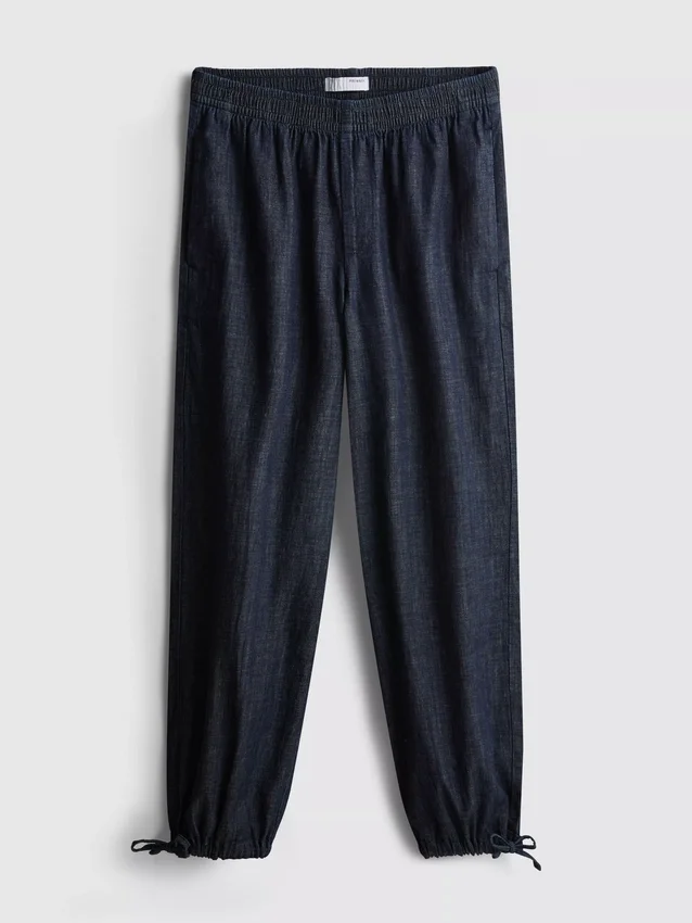 Pantaloni harem din denim cu conținut ridicat de bumbac de la Paula Echevarría Pantaloni harem din denim cu conținut ridicat de bumbac de la Paula Echevarría