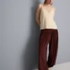 Pantaloni harem drapați Pantaloni harem drapați