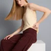 Pantaloni harem drapați Pantaloni harem drapați