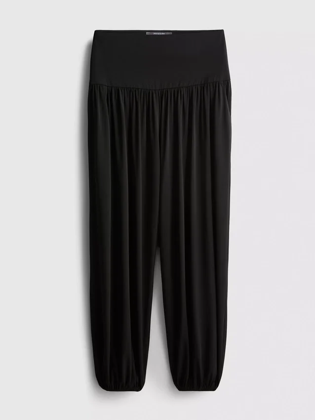 Pantaloni harem in jersey Pantaloni harem in jersey
